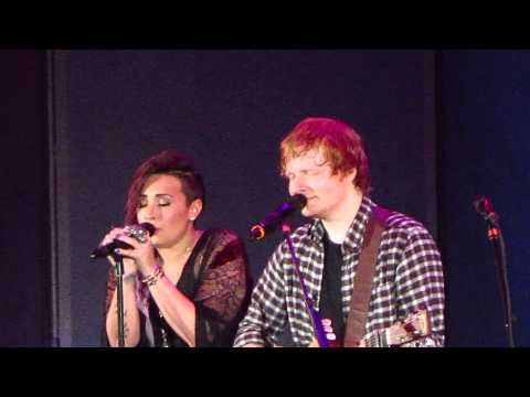 Ed Sheeran and Demi Lovato - &quot;Give Me Love&quot; Live (HD)