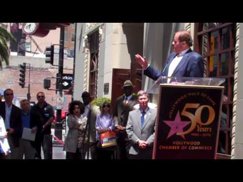 Chris Berman Acceptance Speech for Star on Hollywood Walk of