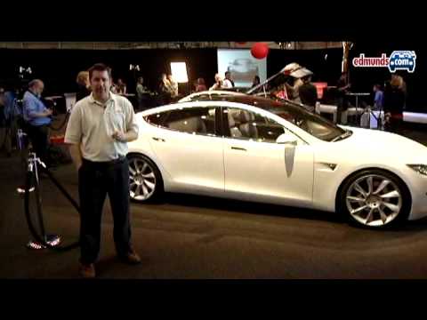 Tesla Sedan Unveiled! Tesla Model S Hits the Road | Edmunds.com