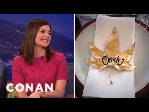 Casey Wilson Invites Oprah To Her Big Events | CONAN on TBS