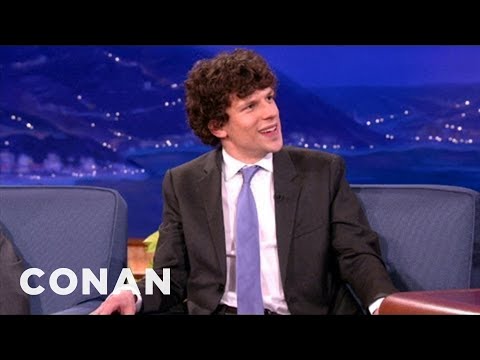 Jesse Eisenberg&#039;s Mardi Gras Flasher | CONAN on TBS