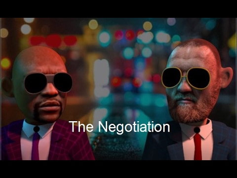 MMA Comedy Animations : The Negotiation - Conor McGregor Negotiating Floyd Mayweather for the fight