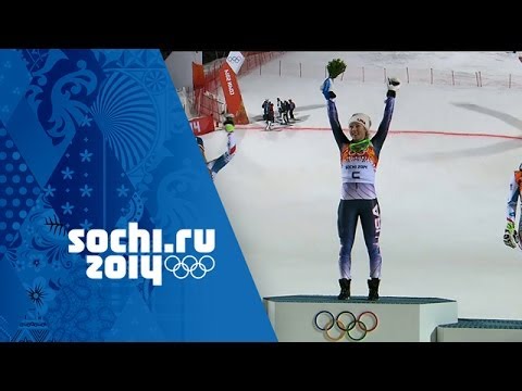 Alpine Skiing - Ladies&#039; Slalom - Run 2 - Shiffrin Wins Gold | Sochi 2014 Winter Olympics