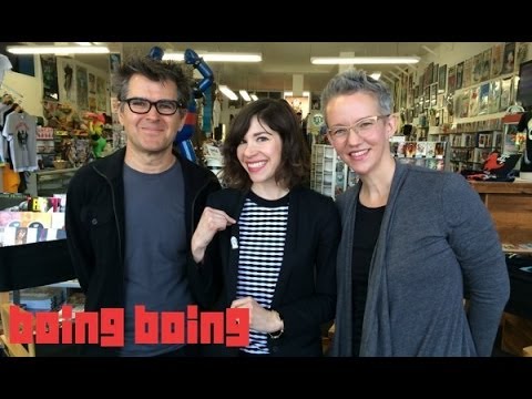 Portlandia&#039;s Carrie Brownstein chats with Xeni and Mark of Boing Boing