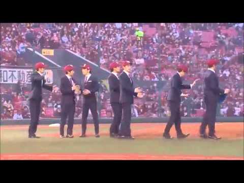 WORLD ORDER in Ceremonial first pitch 【始球式】 2015/3/31