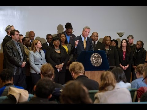 Mayor de Blasio Delivers Remarks on Eric Garner Decision