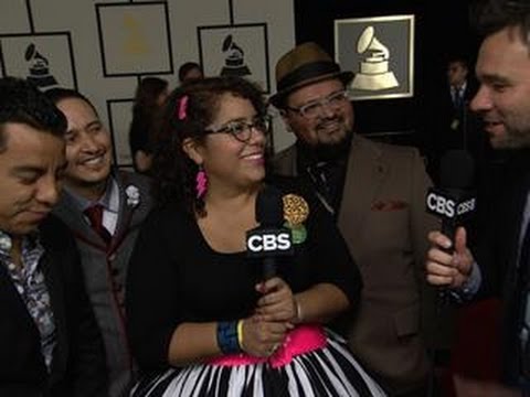 56th Grammy Awards - La Santa Cecilia Interview