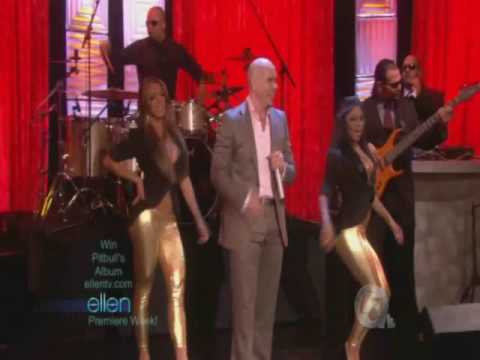 Pitbull at Ellen DeGeneres Show