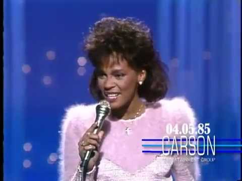 Whitney Houston sings You Give Good Love on The Tonight Show Starring Johnny Carson &#039;85