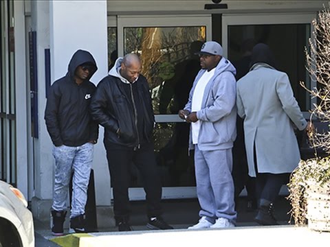 Raw: Bobby Brown Outside of Emory Univ. Hospital