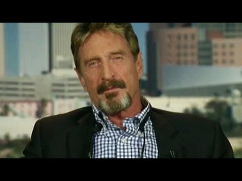 John McAfee: I&#039;m Behind Edward Snowden