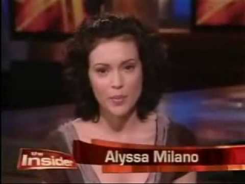 Alyssa Milano - The Insider interview clip (2005)