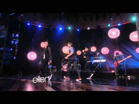 Big Time Rush -Music Sounds Better With You- Ellen Degeneres Show