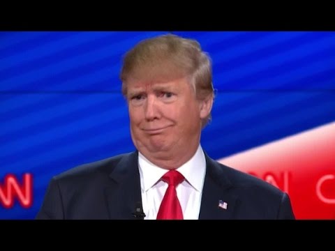 Donald Trump responds to debate booing