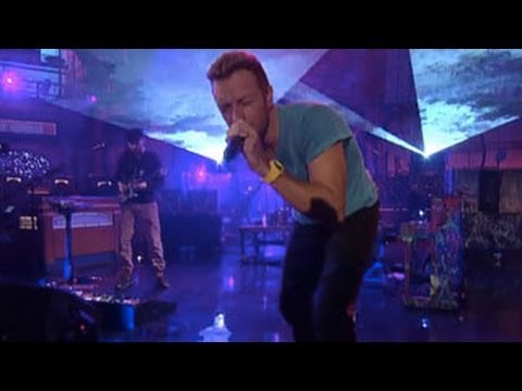 Coldplay - Every Teardrop Is A Waterfall (Live on Letterman)