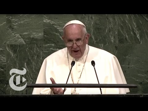 Pope Francis Visits the United Nations | The New York Times