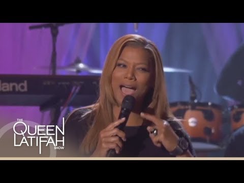 Queen Latifah Singing &quot;I&#039;m Gonna Live Till I Die&quot; on The Queen Latifah Show