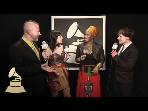 India.Arie Interview at 53rd Annual GRAMMY Awards - GRAMMY Live | GRAMMYs