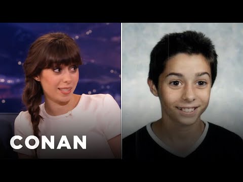 Cristin Milioti&#039;s Middle School Buzz Cut | CONAN on TBS