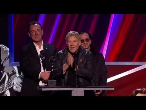 Rush acceptance speech at the Rock &amp; Roll Hall of Fame 2013