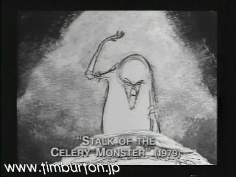 Tim Burton&#039;s early short &quot;stalk of the celery monster&quot;