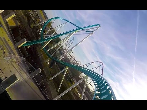 Fury 325 REAL POV - First Test Run Carowinds 2015 World&#039;s Tallest Giga Roller Coaster