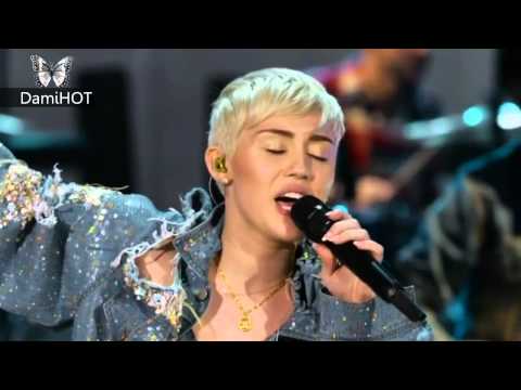 Miley Cyrus Wrecking Ball MTV Unplugged Performance FULL 1