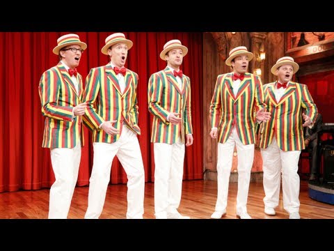 The Ragtime Gals: &quot;SexyBack&quot; (w/ Jimmy Fallon &amp; Justin Timberlake) (Late Night with Jimmy Fallon)