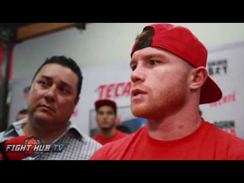 Canelo to Mcgregor &quot;If he wants to come to boxing im ready any day, its not as easy as he thinks&quot;