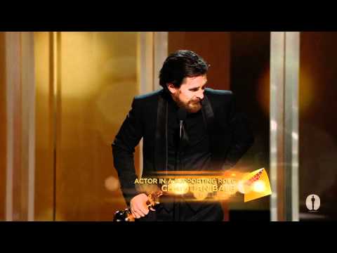 Christian Bale winning Best Supporting Actor | 83rd Oscars (2011)