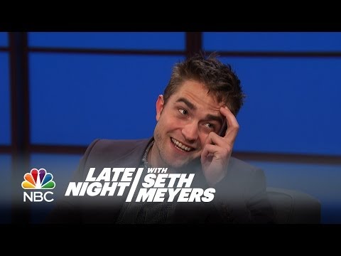 Robert Pattinson Really Wants a Baby Brother - Late Night with Seth Meyers