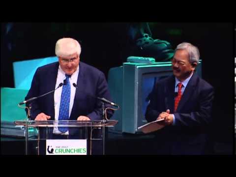 Mayor Ed Lee &amp; Ron Conway from SV Angel | TechCrunch 2012 Crunchies Highlights