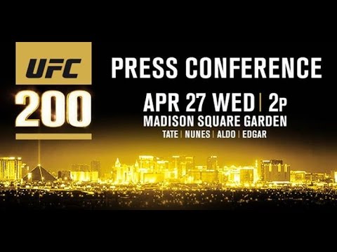 UFC 200 Press Conference: Tickets On-Sale