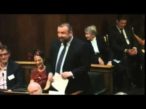 Jonathan Simpson&#039;s farewell speech as Mayor