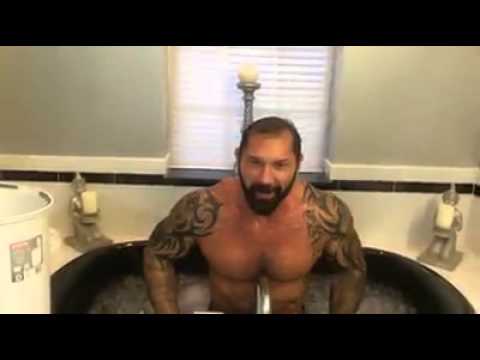 Dave Batista on ALS Ice Bucket Challenge