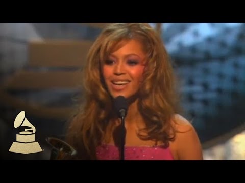 Beyonce accepting the GRAMMY for Best Contemporary R&amp;B Album at the 46th GRAMMY Awards | GRAMMYs