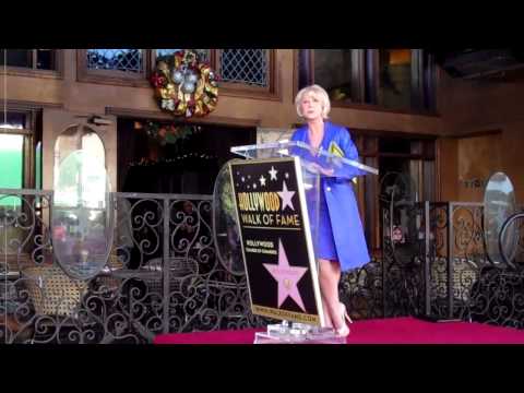 Helen Mirren on Hollywood Walk of Fame