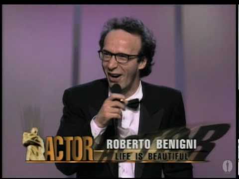 Roberto Benigni Wins Best Actor | 71st Oscars (1999)