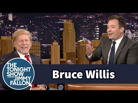 Bruce Willis Has Donald Trump Hair