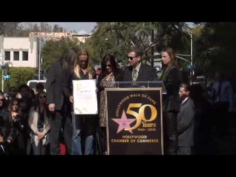 Roy Orbison Hollywood Walk of Fame Star Ceremony