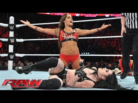 Nikki Bella vs. Paige – Divas Championship Match: Raw, March 2, 2015