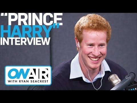 &quot;Prince Harry&quot; On &#039;I Wanna Marry Harry&#039; I Interview I On Air with Ryan Seacrest