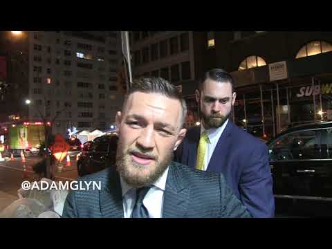 Conor McGregor talks about Floyd Mayweather in UFC, his future, Ronda Rousey on 1/31/18