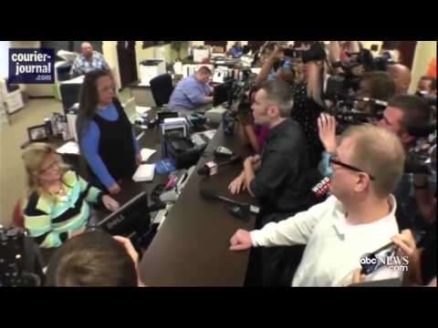 Kentucky Clerk Kim Davis Denies Same-Sex Marriage Lincense | ABC News