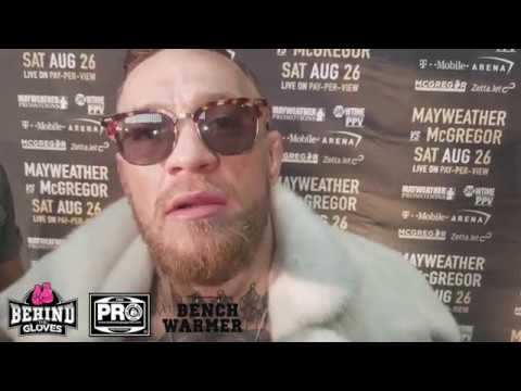 CONOR MCGREGOR TALKS CANELO-GGG, HIS THOUGHTS ON FACING THE WINNER, &amp; WAR OF WORDS WITH MAYWEATHER