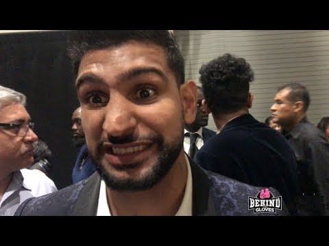 AMIR KHAN IMMEDIATE REACTION AFTER MAYWEATHER-MCGREGOR; THINKS CONOR BEATS MALIGNAGGI IF THEY FIGHT