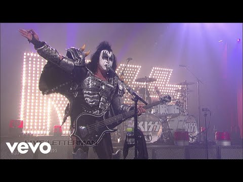 Kiss - Christine Sixteen (Live On Letterman/2012)