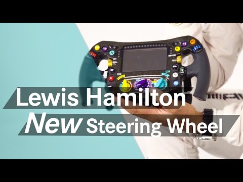 Unboxing F1: Lewis Hamilton&#039;s new 2016 steering wheel