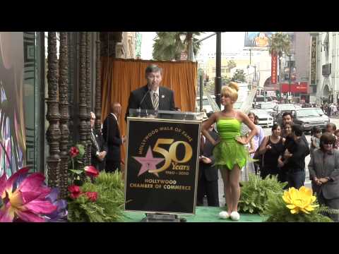 Tinker Bell receives a Star on the Hollywood Walk of Fame