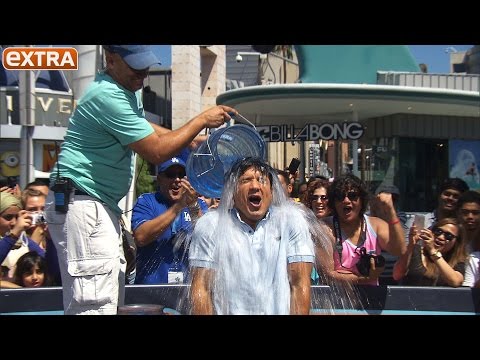 Mario Lopez Accepts the ALS Ice Bucket Challenge… and Guess Who He Nominated?